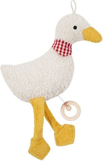 Efie Spieluhr Gans gelb, kbA (organic), Made in Germany