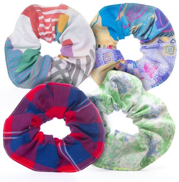 soki SURPRISE Scrunchie aus Omi´s alter Bettwäsche