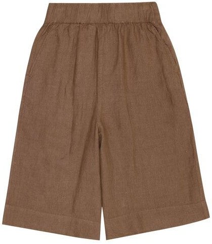 KnowledgeCotton Apparel EVE Culotte hohe Leinen-Shorts - GOTS/Vegan