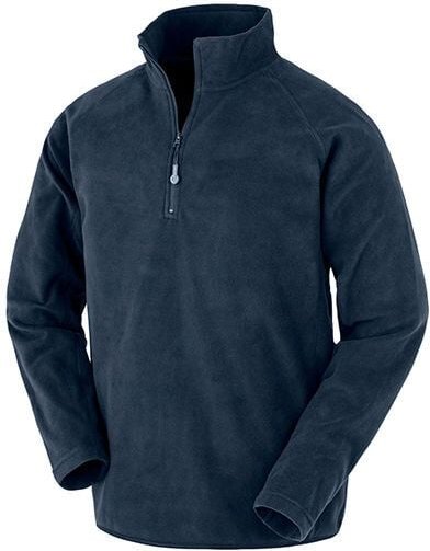 Result Genuine Recycled Recycelter Fleecepullover Troyer Unisex Damen / Herren