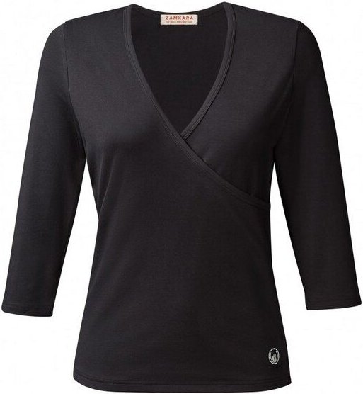 ZAMKARA yogawear Damen Wickelshirt AMRITSAR