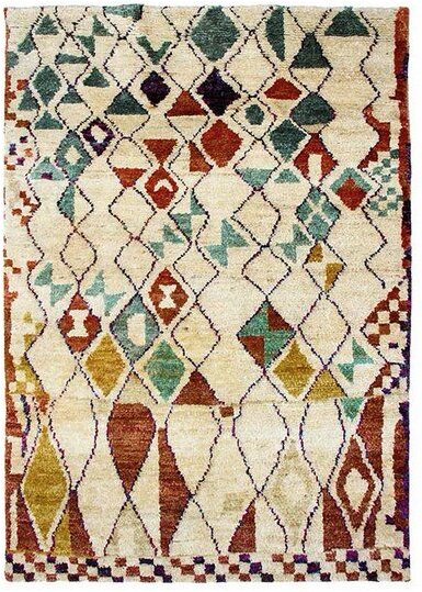 Fable & Loom Hochflor Juteteppich ATLAS | Handgeknüpft