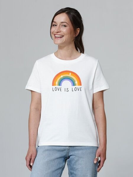 watapparel T-Shirt Frauen Love is Love