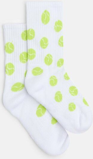 Natural Vibes Padel Socken | Padelbälle Socken | Bio GOTS | Tennissocken | Herren Damen Socken | Unisex