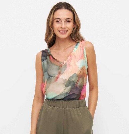 WiDDA berlin Sliptop VAU mit Print aus ECOVERO®