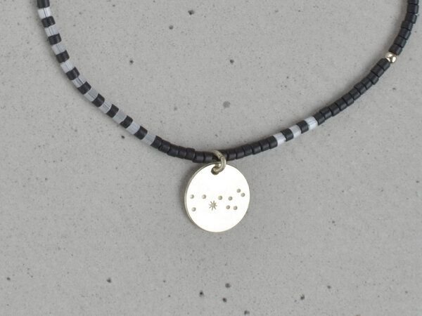 renna deluxe Sternzeichen Armband Silber