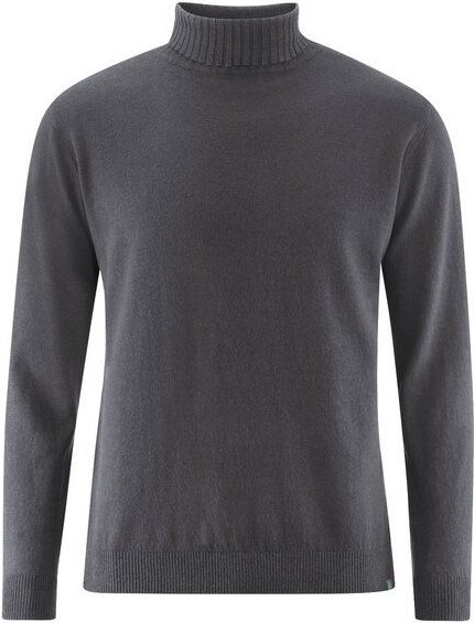 HempAge Feiner Rollkragenpullover Hanf/Biobaumwolle