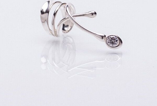 Nella & Sina Earcuff | JOJO mit Kristall | Ohrringe ohne Piercing