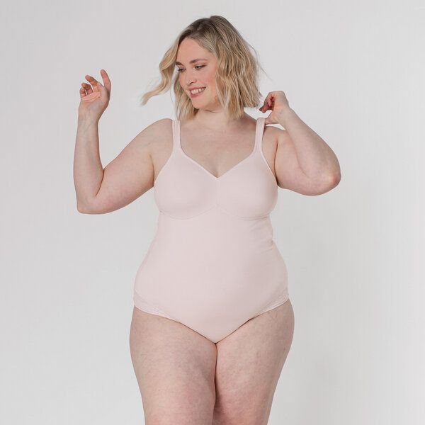 erlich textil Magdalena Body mit Spitze aus Bio-Baumwolle, made in Europe