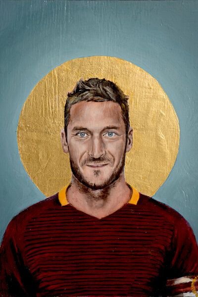 Photocircle Poster / Leinwandbild - Francesco Totti