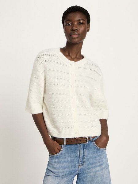 LANIUS Strickjacke mit 3/4 Arm