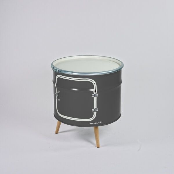 Lockengelöt Bar Kommode aus einem Hamburger Ölfass