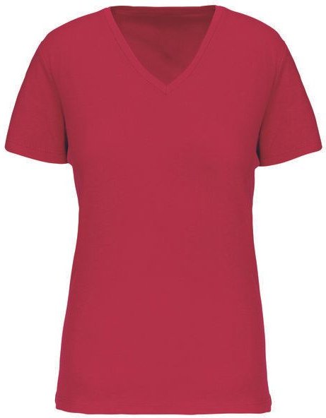 Greenspired Basic Bio Damen T-Shirt mit V-Ausschnitt XS- 3 XL