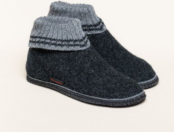 Kitz-Pichler Hüttenschuh MV Kauns - Filzhausschuh für Damen & Herren aus 100% Schurwolle