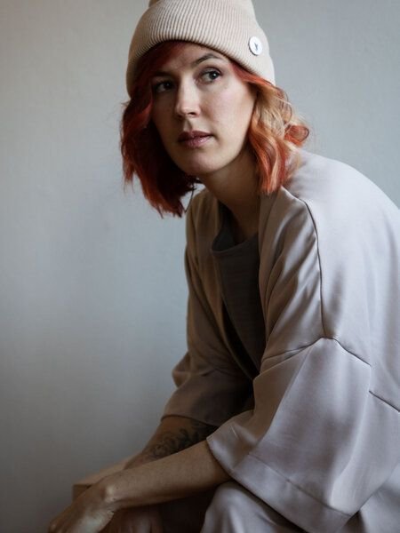 Ecostories Oversize Kimono aus Lyocell