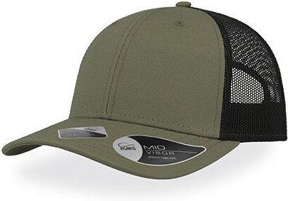 Atlantis Headwear Atlantis Recy Three Recycled Cap Mesh Rückseite 100% recycltes Polyester recyclte Baumwolle