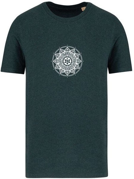Brandless Basic Bio T-Shirt Anahata Chakra Nr. 4 ( 155g/m²) XXS - 5 XL