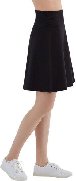 Leela Cotton Damen Sommerrock mit Komfortbund Bio-Baumwolle