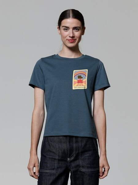 watapparel T-Shirt Frauen Tarot The Chocolate