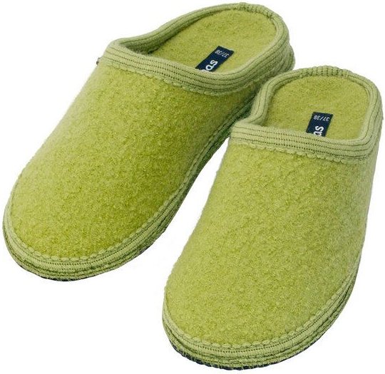 Bacinas Filzpantoffeln Slipper Hausschuhe 100% Schafswolle Wollwalk Filzsohle