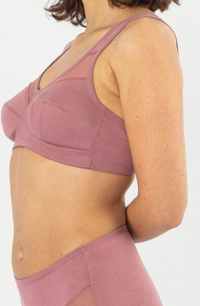 Thumbnail - erlich textil Anni bügelloser Mesh BH aus Bio-Baumwolle, made in Europe