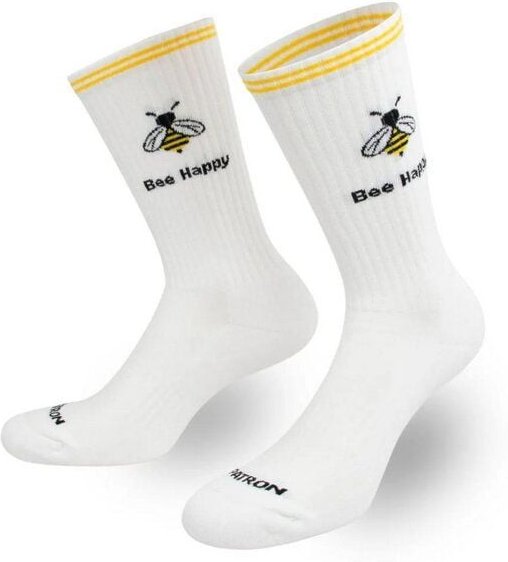 Patron Crew Socks BEE HAPPY