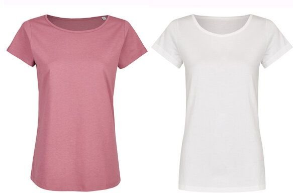 Brandless Basic Bio T-Shirt (ladies) Doublepack GOTS