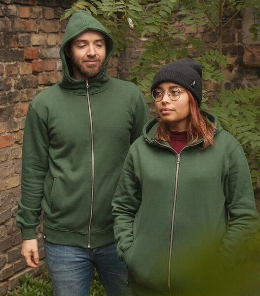 päfjes Basic Zipper Jacke - Fair gehandelt - Unisex Bio Sweatjacke