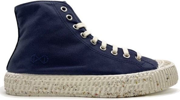 Veganer Sneaker "nat-2 Mono ETA waterproof" aus Biobaumwolle