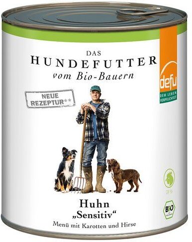 defu Bio Hundefutter Menü Huhn *Sensitiv*