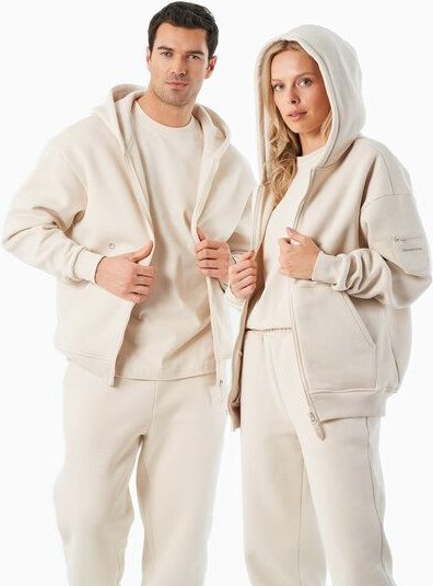 ORGANICATION JENNA | Essentials Travel Unisex Full Zip-Hoodie aus Bio-Baumwolle und recyceltem Polyester