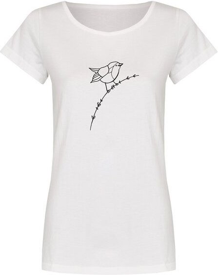 Brandless Basic Bio T-Shirt (ladies) Nr.2 Rotkehlchen GOTS 155g/m²