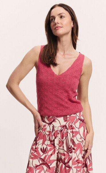 TRANQUILLO Ajour Top Malaa aus Bio-Baumwolle (1220001)