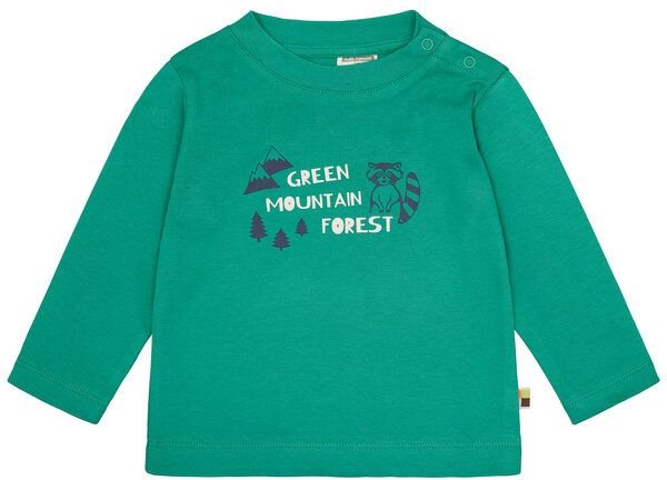 loud + proud Babys & Kinder Interlock Shirt mit Druckmotiv, GOTS-zertifiziert