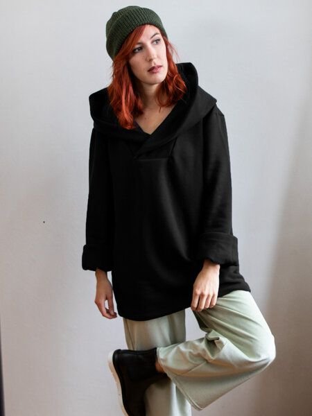ECOSTORIES Unisex Hoodie Nightfever im Oversize Look