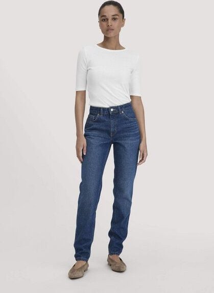 hessnatur Jeans HANNA High Rise Mom aus reinem Bio-Denim