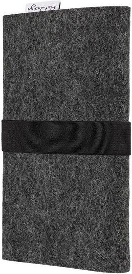 flat design by Mareike Kriesten Handyhülle AVEIRO für Samsung Galaxy A-Serie - 100% Wollfilz - anthrazit