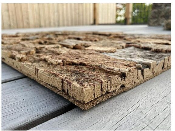 Thumbnail - Kork-Deko Korkrückwand „Desert Wüste“ | 60 x 30 cm | Rückwand Terrarium | desinfiziert