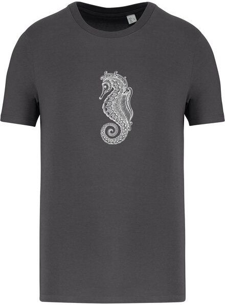 Brandless Basic Bio T-Shirt Nr.4 Seepferd 155g/m² XXS - 5 XL