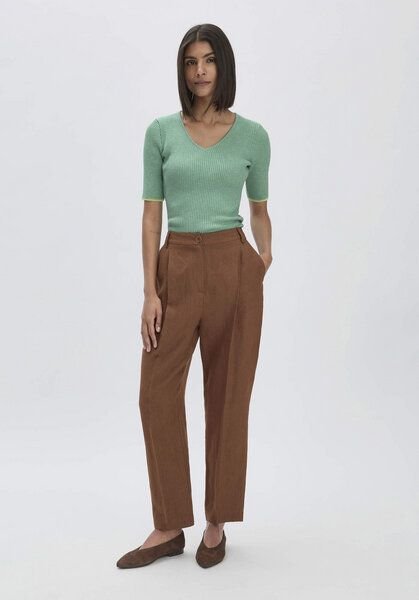 hessnatur Hose Straight Leg Relaxed aus reinem Leinen