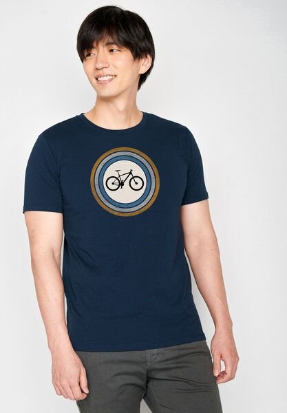 GREENBOMB Bike Target Guide - Sportliches T-Shirt aus Bio-Baumwolle / hochwertiger Print / GOTS / Fair & Vegan