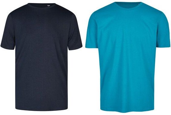 Brandless Basic Bio T-Shirt (Men Nr.3 ) Doublepack GOTS