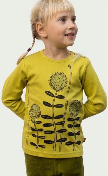 Thumbnail - Cmig Waldblumen Langarmshirt für Kinder