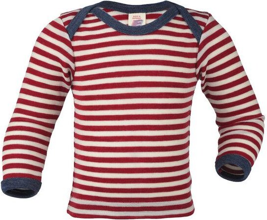 Engel natur Baby / Kinder Schlupfhemd Langarm Schurwolle kbT