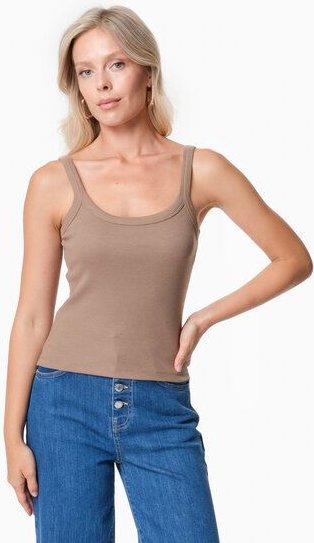 ORGANICATION IPEEK | Ripp-Tanktop aus TENCEL Modal und Bio-Baumwolle