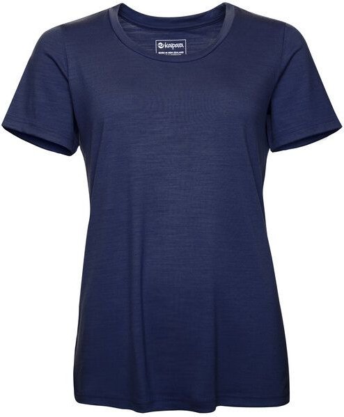 Kaipara - Merino Sportswear URBAN Merino Shirt Damen Kurzarm Regular 200 weiter Halsausschnitt