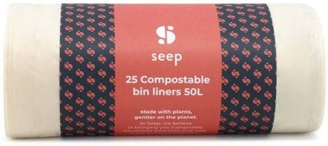 Seep Kompostierbare Müllbeutel 25 Stück - verschiedene Größen