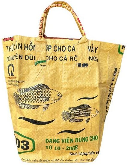 Beadbags Kleine Universaltasche / Wäschesack aus recycelten Reissack Ri9.2