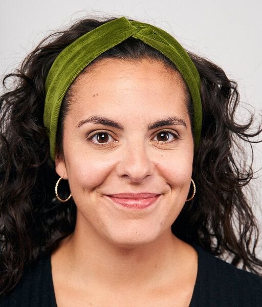 obumi Haarband Bow aus Bio Samt