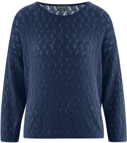 HempAge Ajoure Pullover Hanf/Biobaumwolle